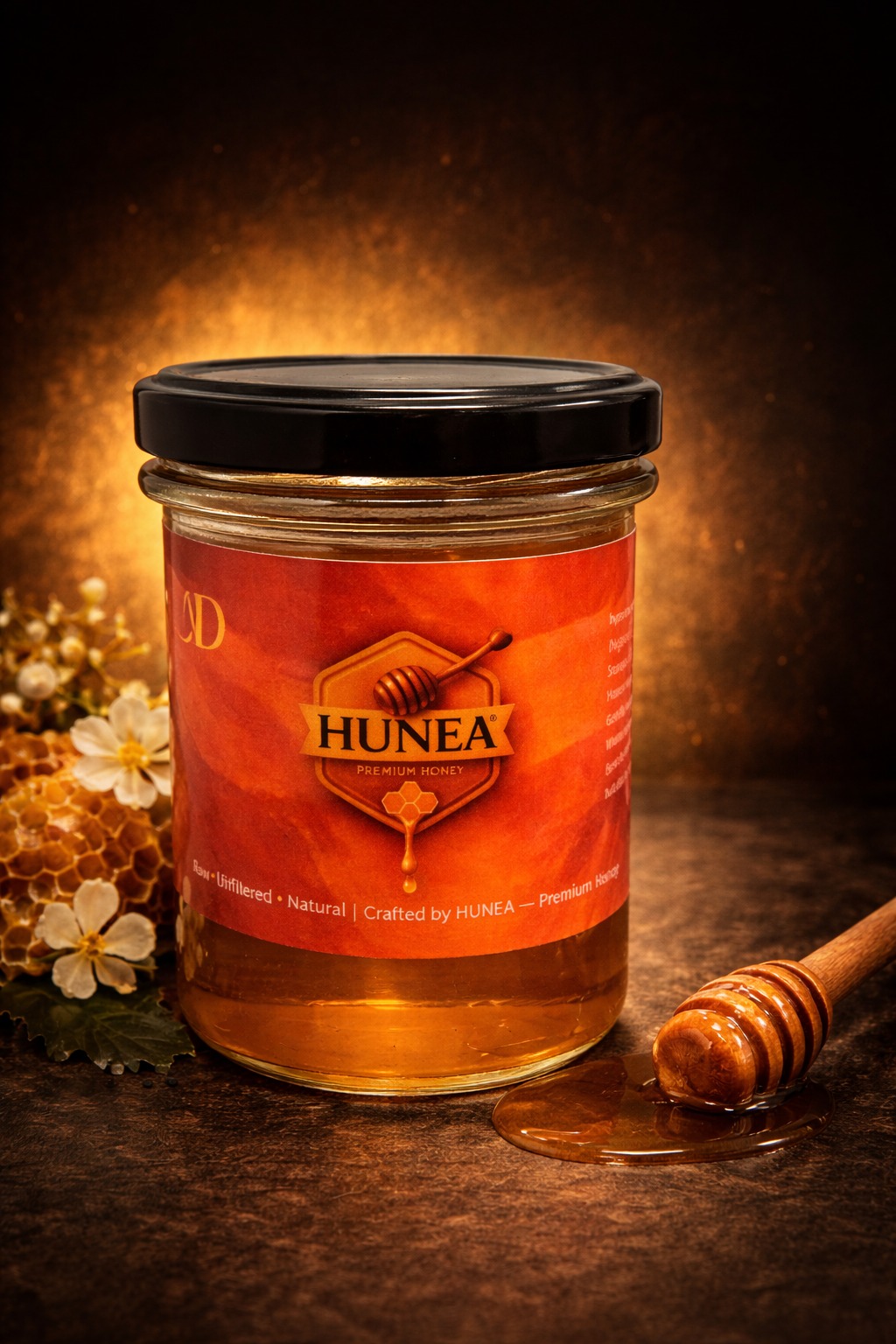 Hunea Liquid Gold jar